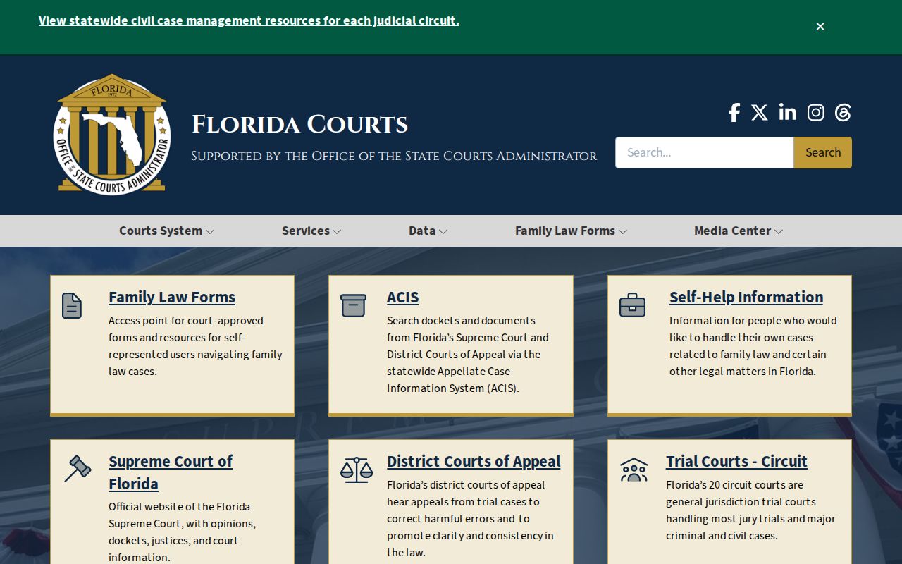 DeBary resident lookup Florida court locator