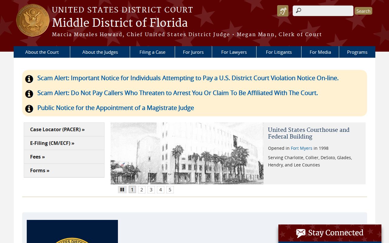 DeBary resident lookup Middle District of Florida court