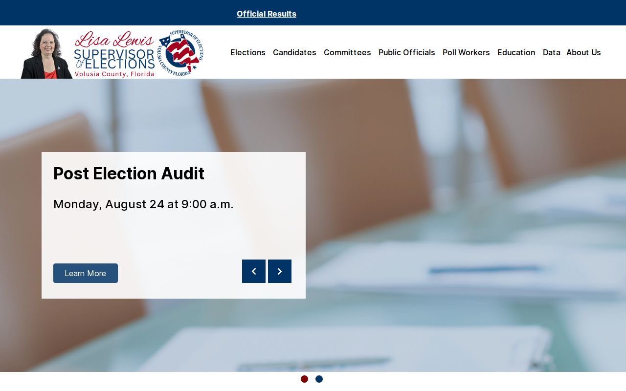 Volusia Supervisor of Elections voter lookup for a DeBary resident